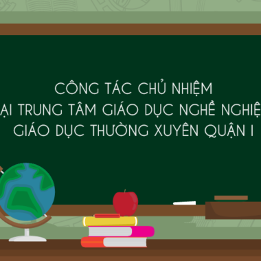 Công tác chủ nhiệm tại Trung tâm