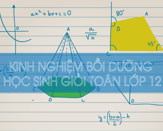 Kinh nghiệm bồi dưỡng học sinh giỏi Toán lớp 12