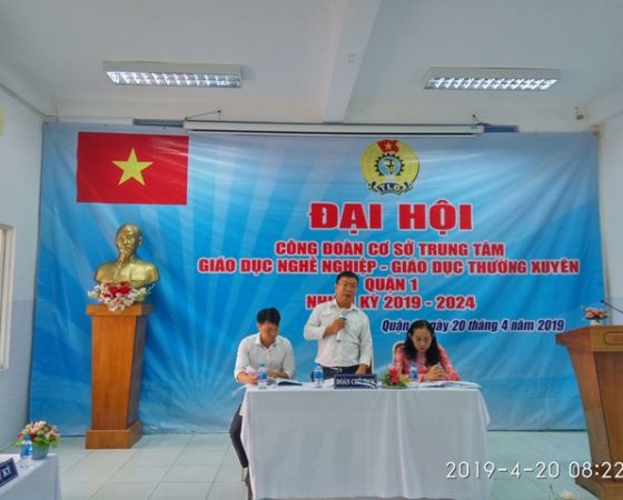 Đại hội Công đoàn cơ sở nhiệm kỳ 2019 – 2024