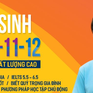 TUYỂN SINH LỚP 10 – 11 – 12 CÔNG LẬP CHẤT LƯỢNG CAO