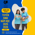 TUYỂN SINH LỚP 10 – 11 – 12 NĂM HỌC 2025-2026