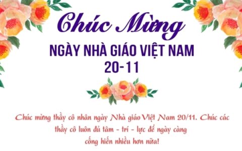 KỶ NIỆM 43 NĂM NGÀY NHÀ GIÁO VIỆT NAM 20/11