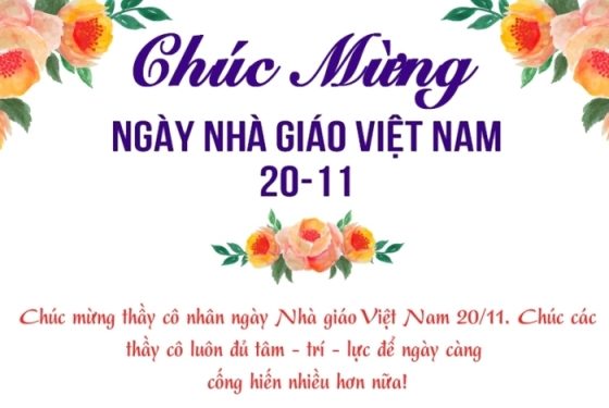 KỶ NIỆM 43 NĂM NGÀY NHÀ GIÁO VIỆT NAM 20/11