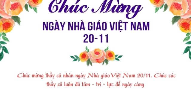 KỶ NIỆM 43 NĂM NGÀY NHÀ GIÁO VIỆT NAM 20/11